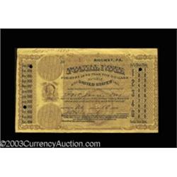 Serial Number 1 Postal Note