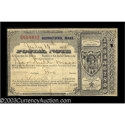 Georgetown, MA Postal Note