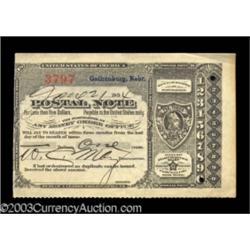 Gothenburg, Nebraska Postal Note