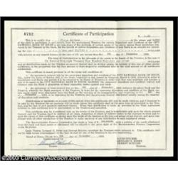 Dixon, IL- City National Bank Certificate of Participation