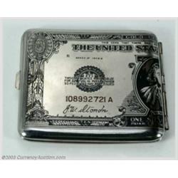 $100 Bill Cigarette Case.