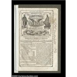 Bradley Cincinnati Counterfeit Detector and Bank Note Reporter.