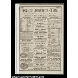 Bepler's Banknoten Liste.