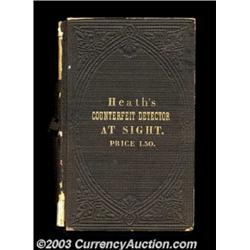 Heath's Infallible Counterfeit Detector Pocket Edition.