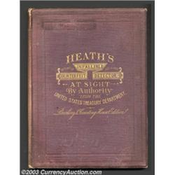 Heath's Infallible Counterfeit Detector Banking House & Counting Room Edition.