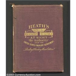 Heath's Infallible Counterfeit Detector Banking House & Counting Room Edition.