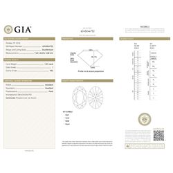 GIA/Oval/I/VS2/1.01Ct