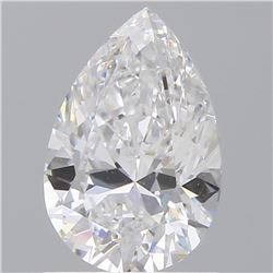 GIA/Pear/D/SI1/1.01Ct