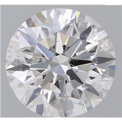 GIA/Round/D/SI2/1.71Ct