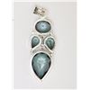 Image 2 : #3-STERLING SILVER MYSTIC TOPAZ PENDANT (9.2G)