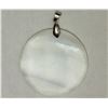 Image 2 : #21-STERLING SILVER MOTHER OF PEARL PENDANT
