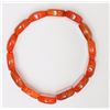 Image 2 : #26-GENUINE CARNELIAN FLEXIBLE BANGLE