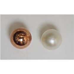 #39-STERLING SILVER FRESHWATER  PEARL 2-IN-1