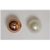 Image 1 : #39-STERLING SILVER FRESHWATER  PEARL 2-IN-1