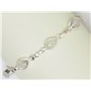 Image 1 : #42-STERLING SILVER MOONSTONE BRACELET