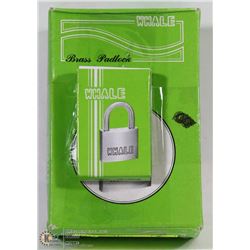 LOT OF 12 -40ML BRASS PADLOCKS WITH KEYS