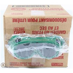 CASE OF 10 NEW CUTTING GOGGLES
