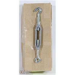 2 CASES OF 10 METAL TURN BUCKLES (20QTY)