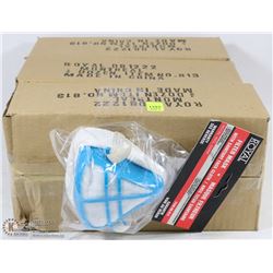 CASE OF 18 FILTER FACE HALF MASKS