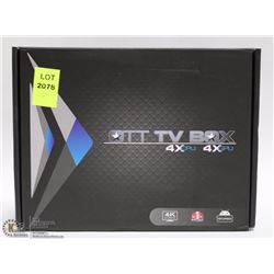 4K ANDROID TV BOX MULTIMEDIA GATEWAY