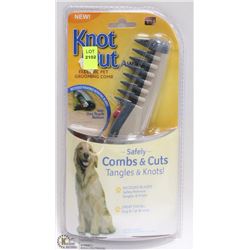 KNOT OUT ELECTRIC PET GROOMING COMB