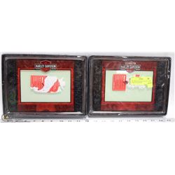 TWO NEW OFFICIALLY LICENSED HARLEY DAVIDSON