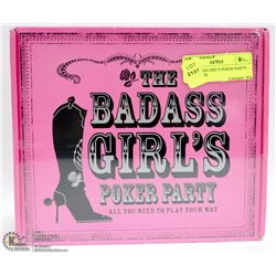 THE BADASS GIRL'S POKER PARTY - NEW IN BOX