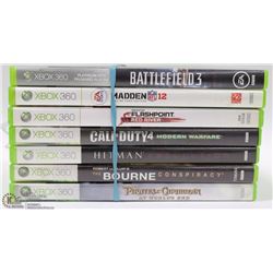 BUNDLE OF XBOX 360 GAMES