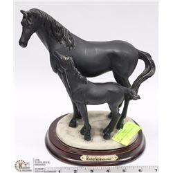 RUBY'S COLLECTION HORSE AND FOAL STATUE