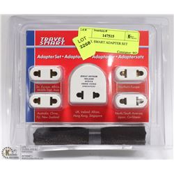 TRAVEL SMART ADAPTER SET