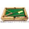 Image 1 : MINIATURE WOOD POOL TABLE