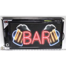 WALL DÉCOR FLASHING LED LIGHTS BAR