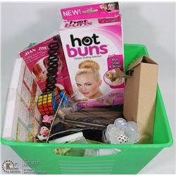 BOX OF BEAUTY ITEMS
