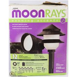 NEW MOONRAYS EVENING ACCENTS 12 LIGHTS