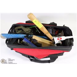 HUSKY TOOL BAG WITH CONTENTS