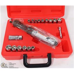 NEW 20 PIECE 3/8 AIR RATCHET SET