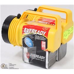 2 NEW EVER READY LED LANTERNS W/ TWO 9V BATTERIES