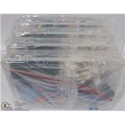 5 CRAFTS KITS IN PLASTIC STORAGE CASE