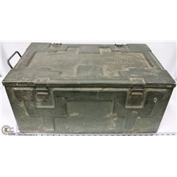 METAL MILITARY TRUNK