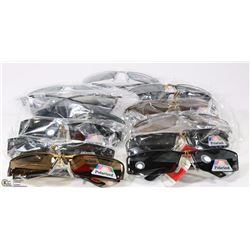 BOX OF NEW DESIGNER SUNGLASSES