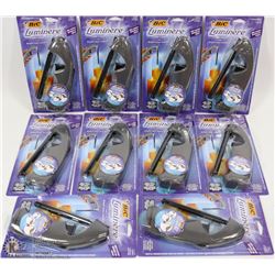 LOT OF 10 NEW 3 POSITION BIC LIGHTERS FOR