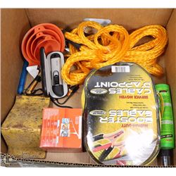 LARGE BOX W/ AUTO & GARAGE TOOLS - NEW