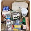 Image 1 : LARGE BOX OF HOUSEHOLD HARDWARE INCL. ,