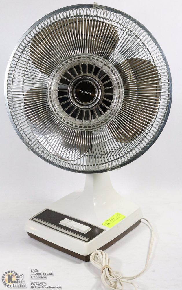 SEARS VINTAGE ROTATING FAN