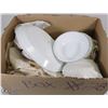 Image 1 : ESTATE BOX WITH CORELLE DISHWARE