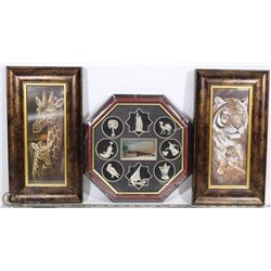 SET 2 SAFARI ANIMAL PICTURES