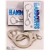 Image 1 : LOT OF 2 PAIRS OF HANDCUFFS