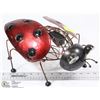 Image 1 : LARGE LADYBUG GARDEN DECOR