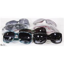 BOX OF NEW DESIGNER SUNGLASSES