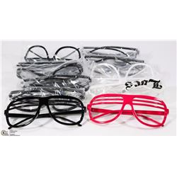 BOX OF NEW DESIGNER SUNGLASSES